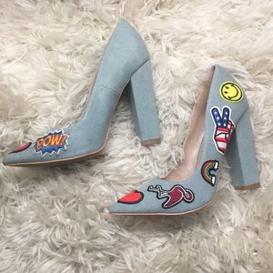 Blue Jean and Patches Lola Shoetique High Heels